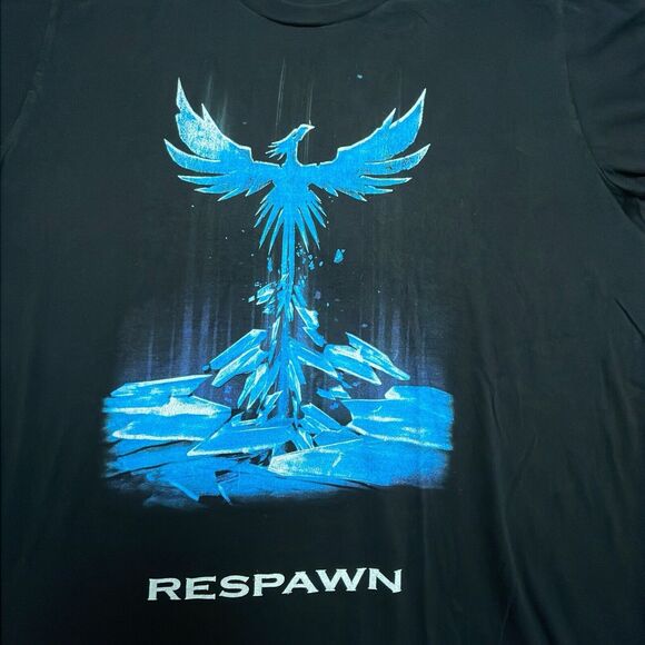 Respawn T-Shirt Men's Large Black Promo Dev Team Development Gaming - Picture 2 of 9